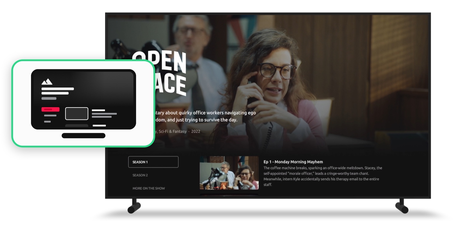 Sitcom Screen How to Create Show Screens on TV Using Presets | Applicaster Docs